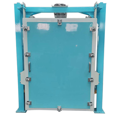 Mesin Pengayak Tepung Singkong Stainless Steel Garis Pemrosesan Pati Listrik