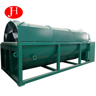 Mesin Pembuat Tepung Singkong Stainless Steel Mesin Cuci Rotary Cassava 22Kw