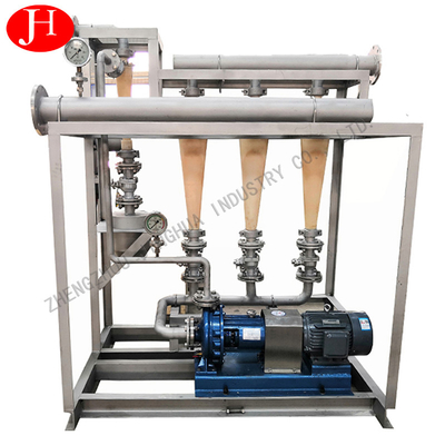 Proses terus-menerus mesin pati kentang manis stainless steel lini produksi pati kentang manis