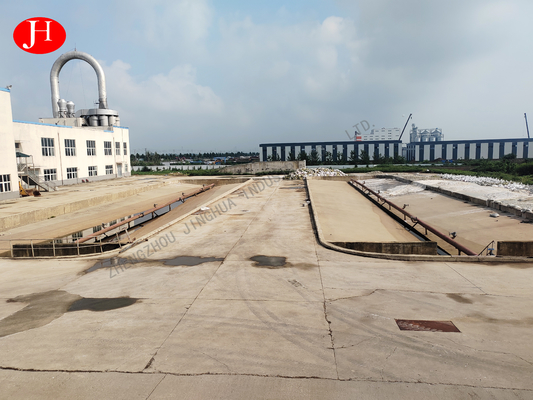 Mesin pati kentang manis yang sangat efisien 400kg layar stainless steel