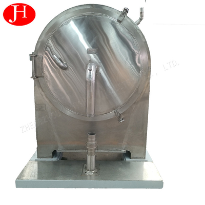 Pengolahan pati Cassava Peralatan pengolahan pati dengan stainless steel tegangan yang disesuaikan
