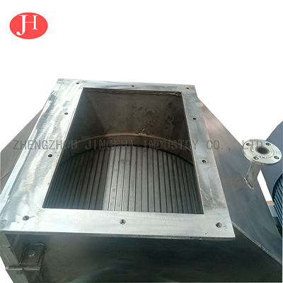 Mesin Pati Ubi Jalar Kontrol PLC Terbuat Dari Stainless Steel Pemarut Ubi Jalar Elektrik