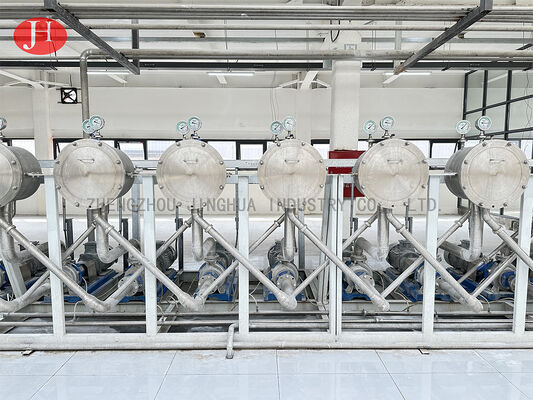 Mesin pembuatan bubuk pati Cassava yang disesuaikan