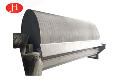 Pati Kentang Listrik Membuat Mesin Vacuum Filter Starch Dewater Garis Pemrosesan