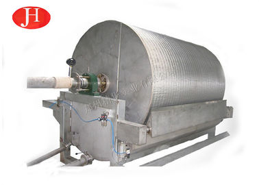 Pati Kentang Listrik Membuat Mesin Vacuum Filter Starch Dewater Garis Pemrosesan