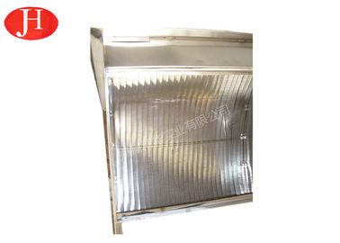 Stainless Steel Gravity Arc Saringan Jagung Tepung Ayak Mesin Operasi Ramah