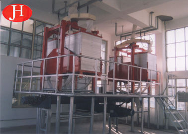 Mesin Pengayak Tepung Gandum Otomatis Output Tinggi Setengah Tertutup 11 T/H