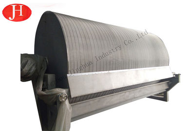 Efisiensi Tinggi Mesin Pengolahan Pati Singkong Vacuum Filter Starch Slurry Dewatering