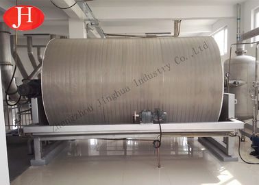 Efisiensi Tinggi Mesin Pengolahan Pati Singkong Vacuum Filter Starch Slurry Dewatering