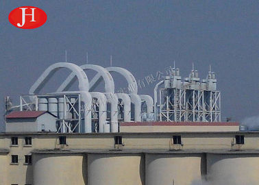 97 Kw Power Singkong Starch Peralatan Pengolahan Kerja Terus Menerus Pengering Airflow