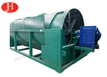 Pasir Melepaskan Garis Pemrosesan Tepung Canna Mesin Rotary Washer