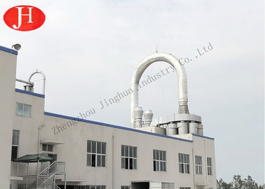 Stainless Steel 304 269 Kw 10 T / H Aliran Udara Pengering Tepung Singkong