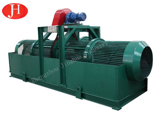 Cage Washing Dry Sieve 7.5Kw 25t / H Mesin Tepung Kentang