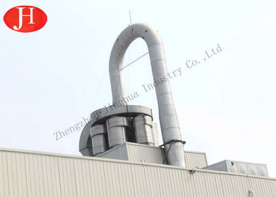 Pengering Aliran Udara 10t / H 269Kw Mesin Pati Ubi Jalar