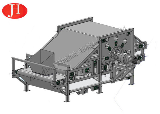 Dewatering 10t / H 5.2Kw Dehydrator Serat Pati Singkong