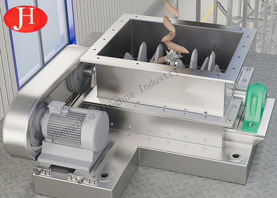 Stainless Steel 480mm Rotor 1200R / Min Penggiling Tepung Kentang