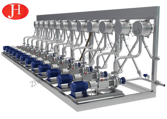 12t / H Hydro Cyclone Potato Starch Milk Dehydrator