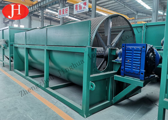 4520MM Drum 20t / H Rotary Washer Mesin Tepung Kentang