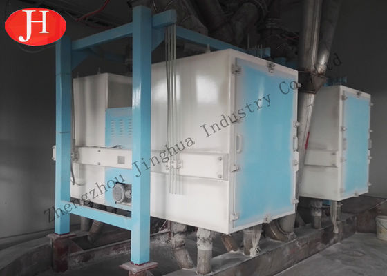 Mesin Pembuat Pati Kentang Four Bin Powder Sifter