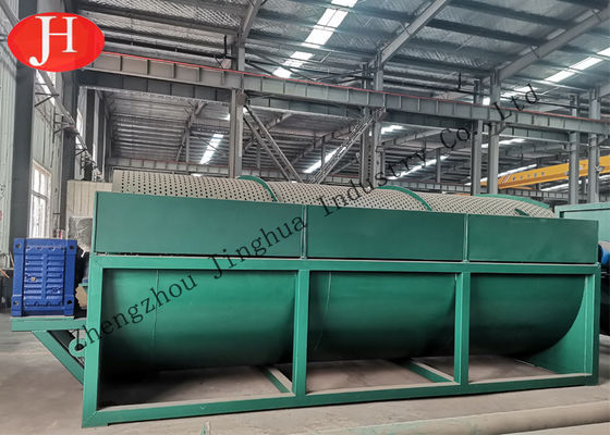 50t / H Rotary Washer Starch Production Line Penghapusan Pasir