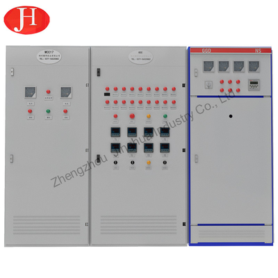 Kontinuous Sweet Potato Starch Machine Kontrol PLC dari stainless steel