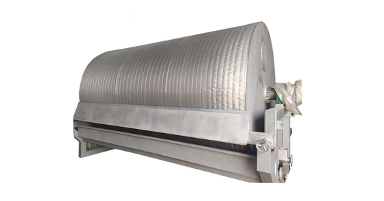 Peralatan Filter Vakum Rotary Drum Singkong Stainless Steel