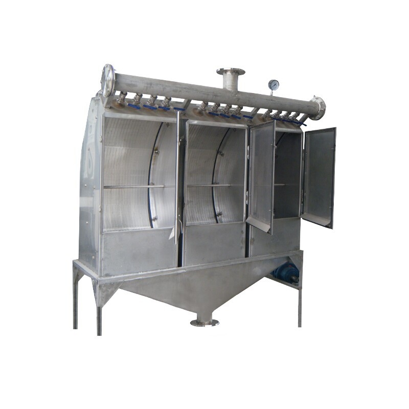 Stainless Steel Pati Dehydrator Membuat Mesin Tekanan Busur Saringan Jagung