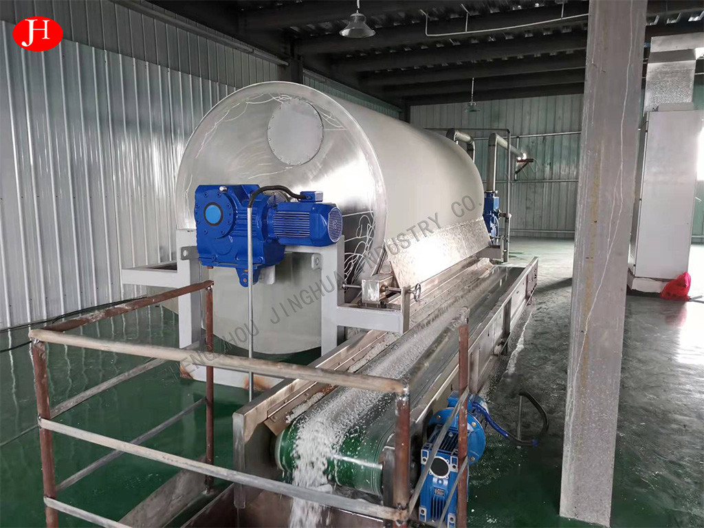 Mesin Penyaring Vakum Stainless Peralatan Dehidrator Pati Singkong