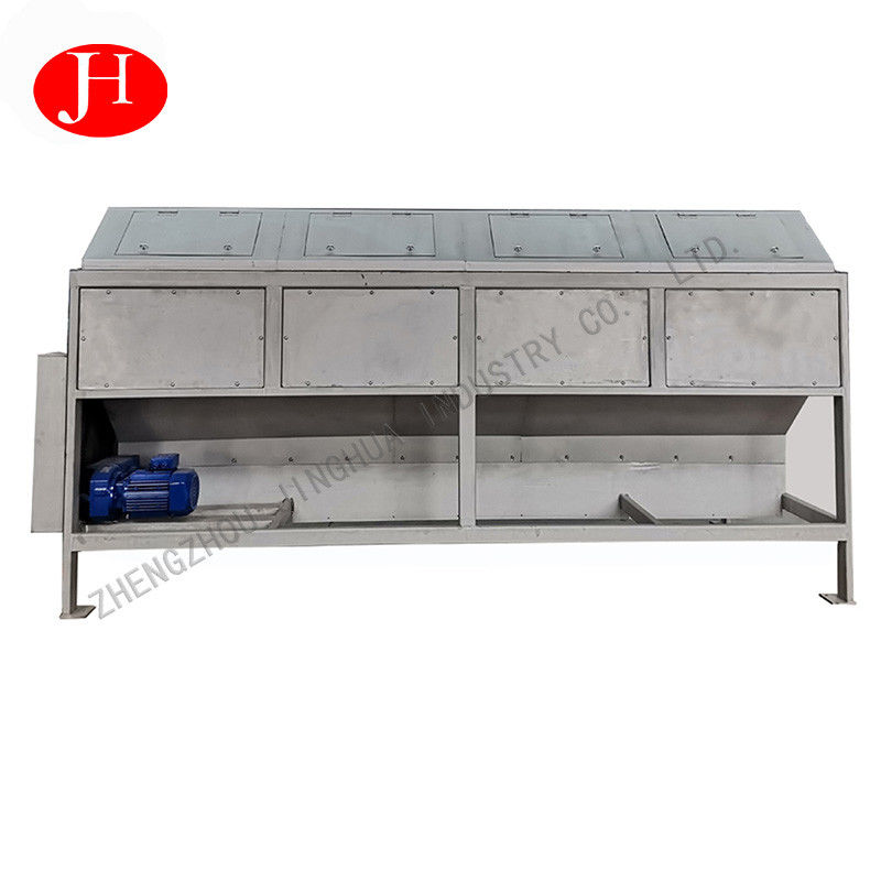 PLC Control Cassava Starch Machine Grinding Food Flour Cassava Peeling Machine Suitable for Food Processing Industry