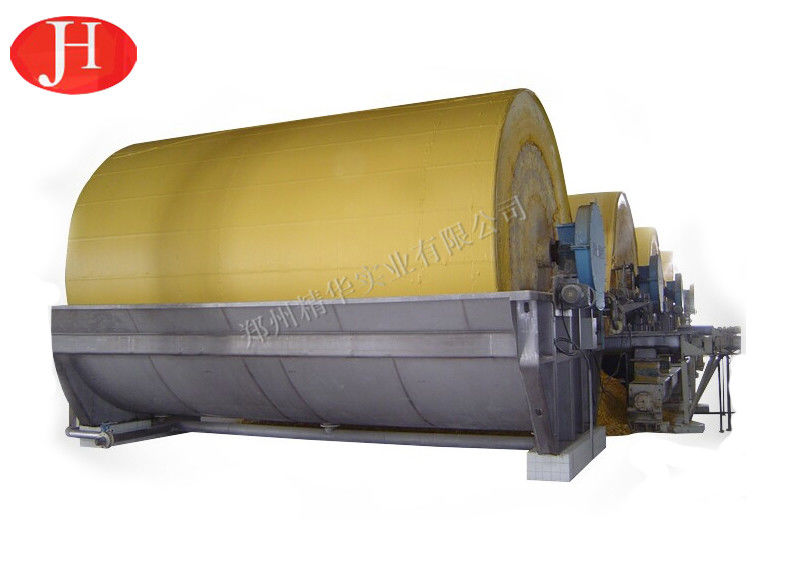 Efisiensi Tinggi Belt Vacuum Filter Mesin Dehidrasi Pati Jagung