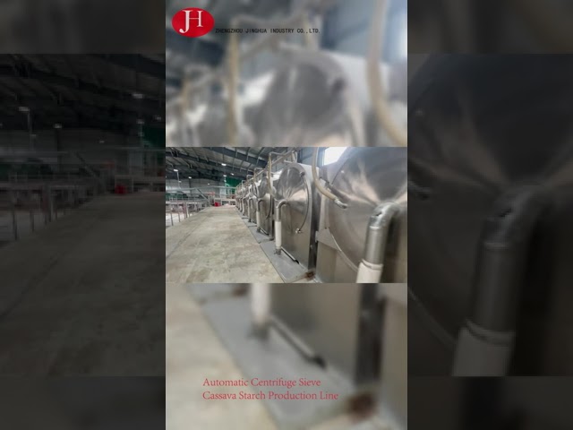Cina Mesin Pembuat Pati Kentang Dehidrasi Centrifuge Sieve Dijual