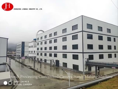 Produksi tepung singkong dari stainless steel / Peralatan tepung singkong Kapasitas yang disesuaikan