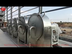 Pengolahan pati Cassava Mesin pembuatan pati untuk produksi pati Cassava