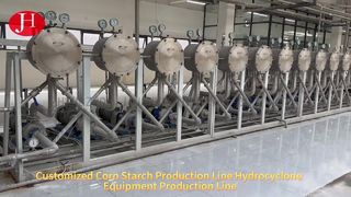 Lini Produksi Pati Jagung dan Operasi Otomatis untuk Tepung Jagung Grade