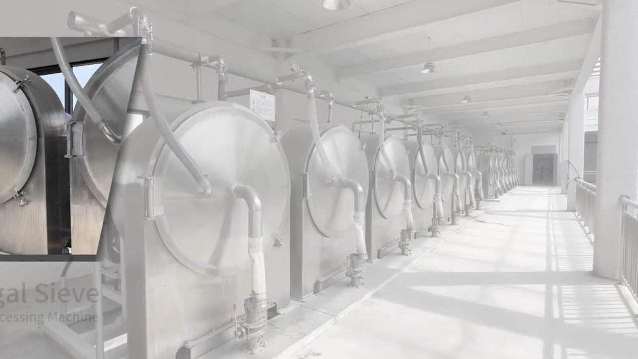 Cina Peralatan Centrifuge Centrifuge Slurry Slurry Ubi Kentang Kering Otomatis Dijual