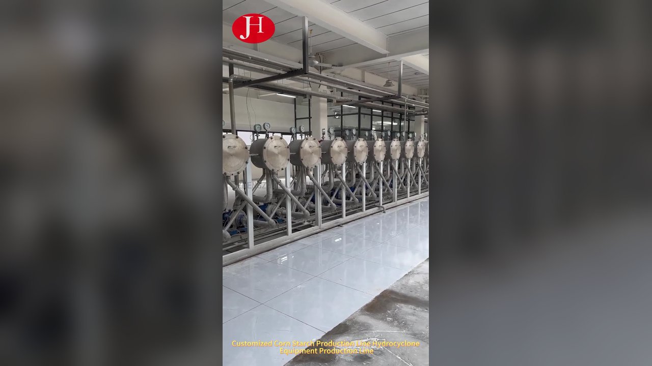 Cina Peralatan hidrosiklon baja tahan karat untuk pengolahan pati singkong Dijual